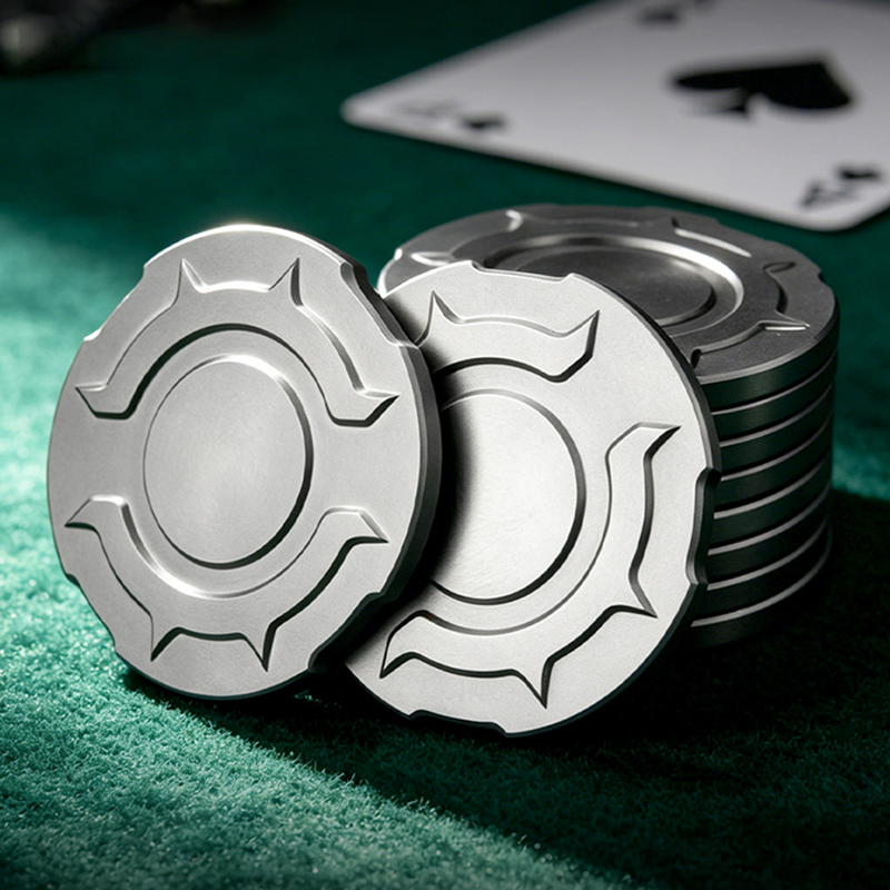 Edc Daily Carry - Taşınabilir Titanyum Alaşımlı Fidget Slider Oyuncak,