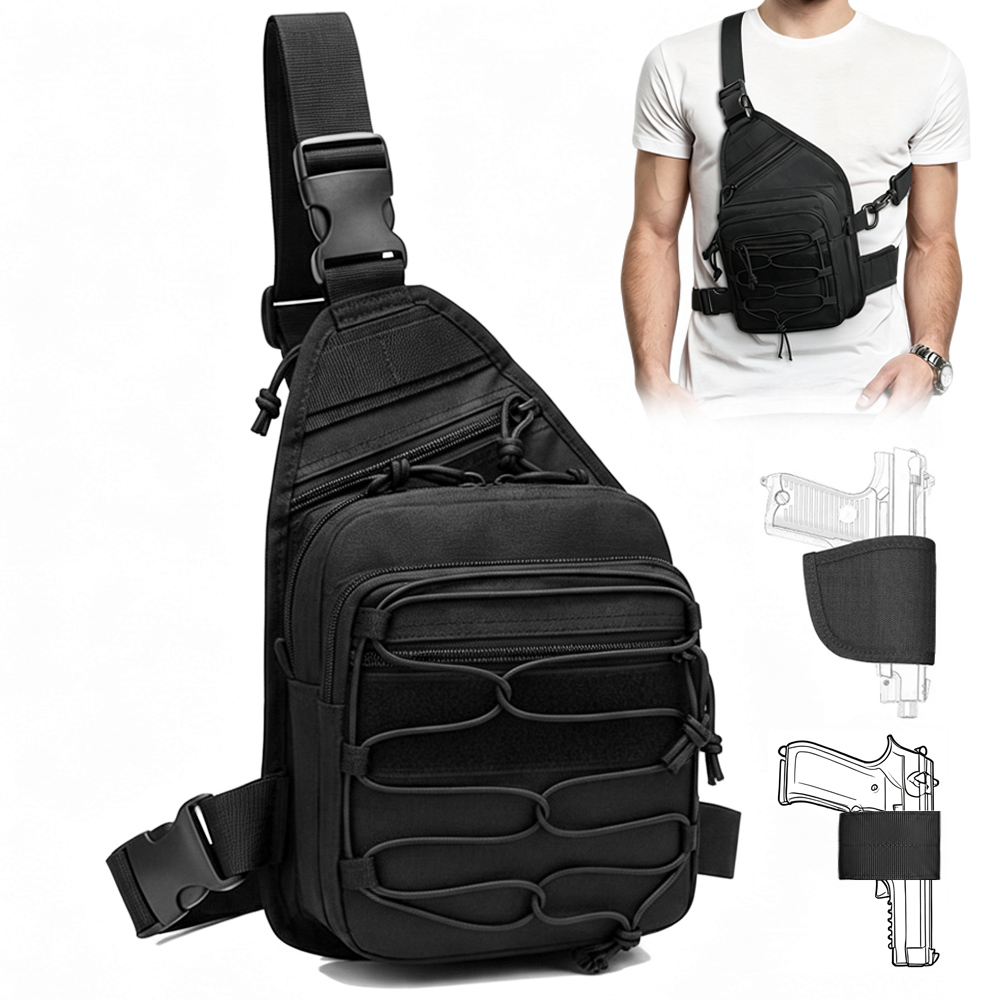 Edc Concealed Carry Bag - Taktik Tabanca Saklama Çantası Gizli Taşıma