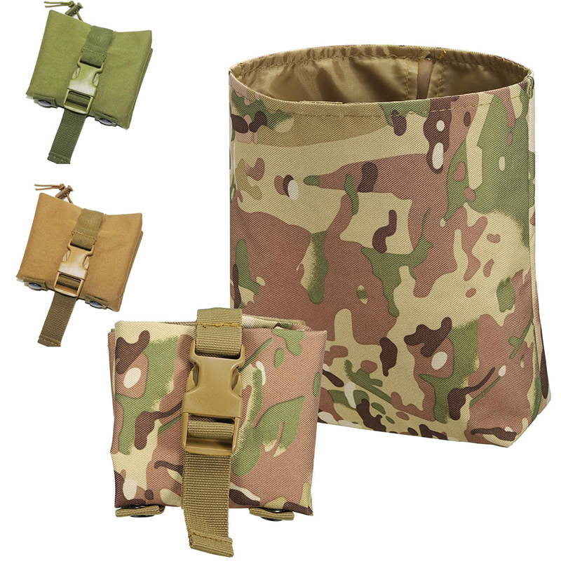 Edc Carry Fanny Pack - Yeni Molle Katlanır Şarjör Çantası Açık