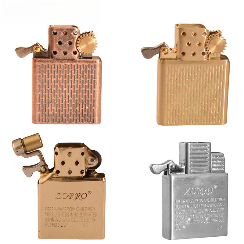 Lighter Insert Zippo - Yeni ZORRO Çift Yangın Meşale Ekleme
