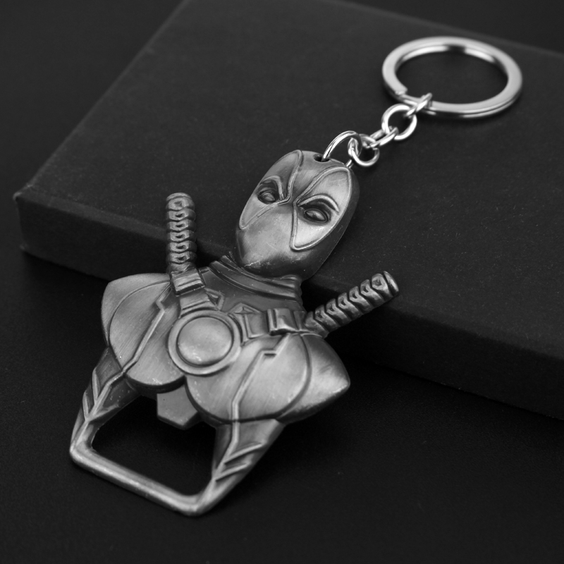Bottle Opener Keyring - Deadpool Anahtarlık Trendy Kişiselleştirilmiş Anahtarlık Şişe